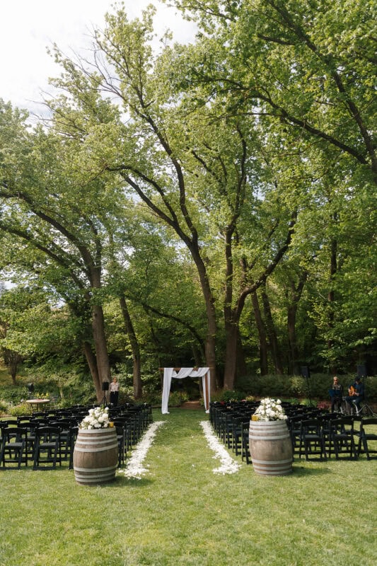 Adelaide Hills Inglewood Wedding Ceremony Summer