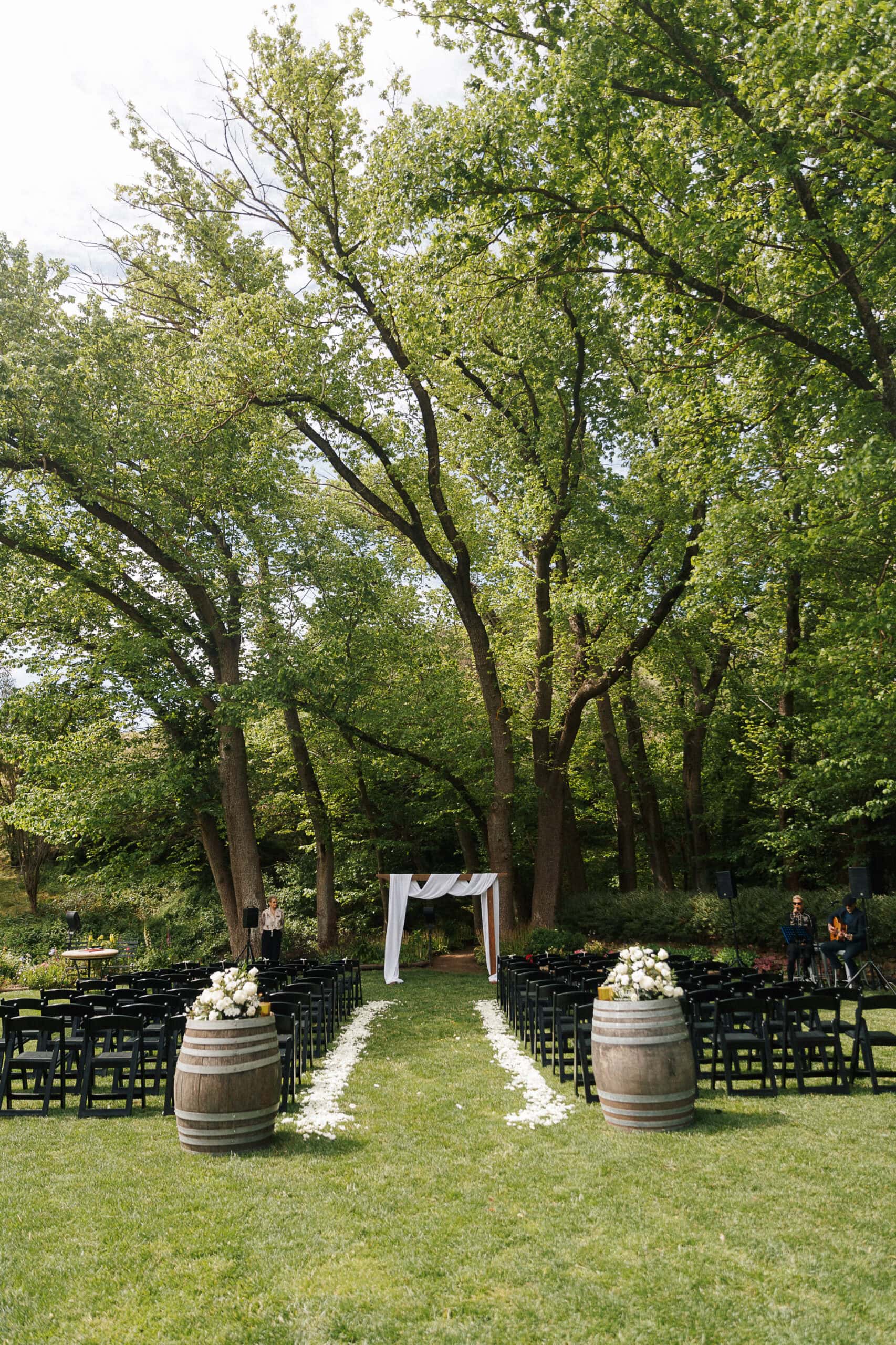 Adelaide Hills Inglewood Wedding Ceremony Summer