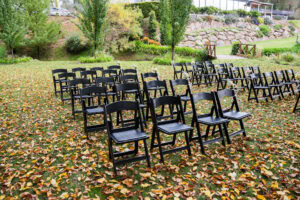 adelaide hills wedding venue inglewood black americana chairs