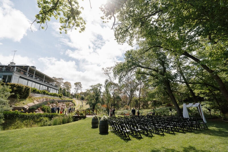 adelaide hills wedding venue inglewood garden ceremony