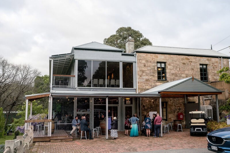 adelaide hills wedding venue inglewood outdoor reception