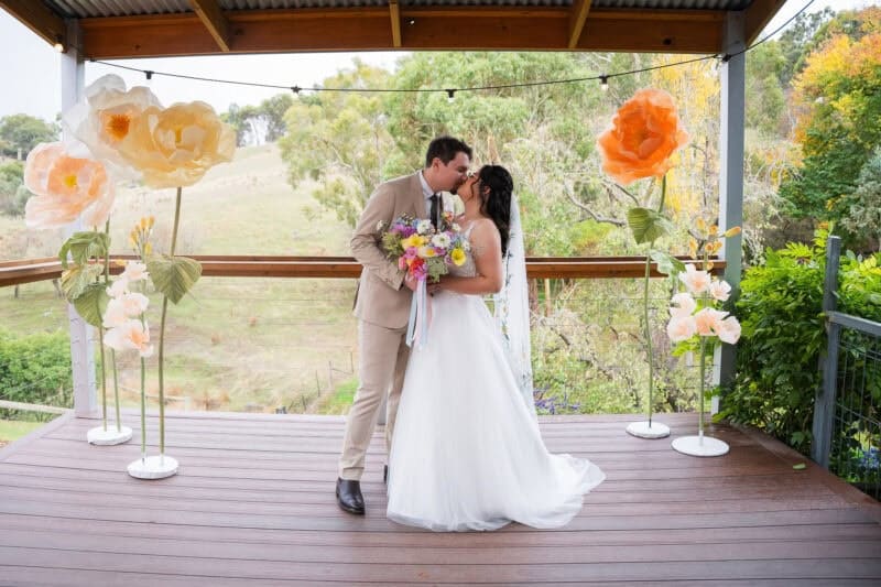 adelaide hills wedding venue inglewood raining ceremony