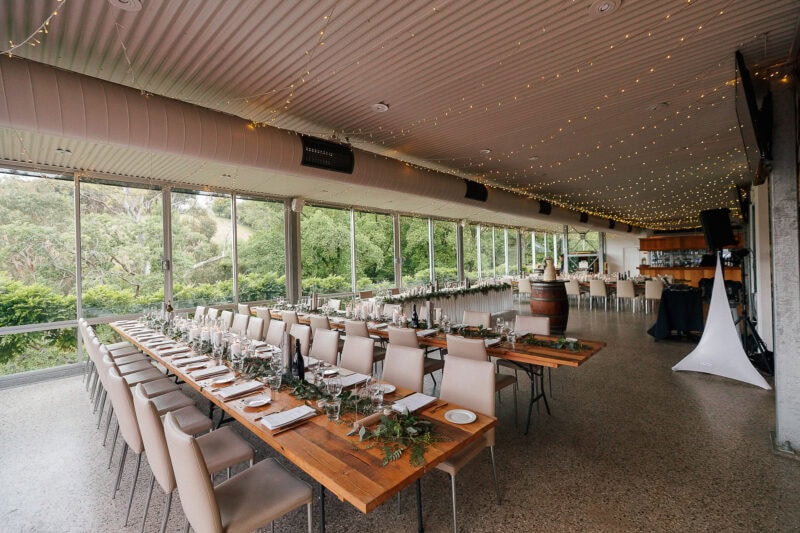 adelaide hills wedding venue inglewood reception views