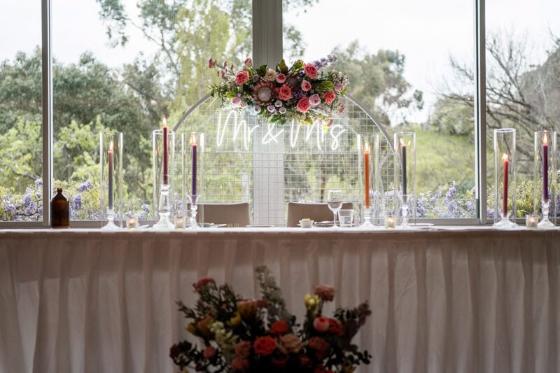 adelaide hills wedding venue inglewood reception with views